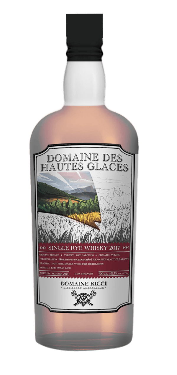 DOMAINE DES HAUTES GLACES - SINGLE RYE WHISKY 2017