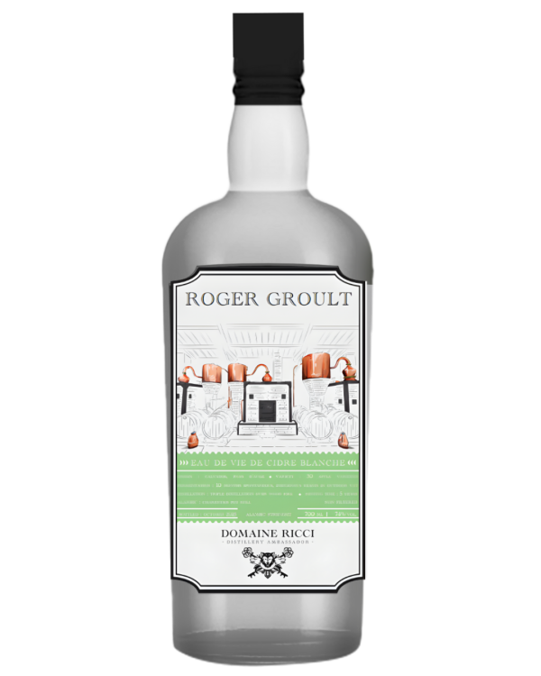 DOMAINE RICCI - ROGER GROULT - EAU DE VIE DE CIDRE BLANCHE