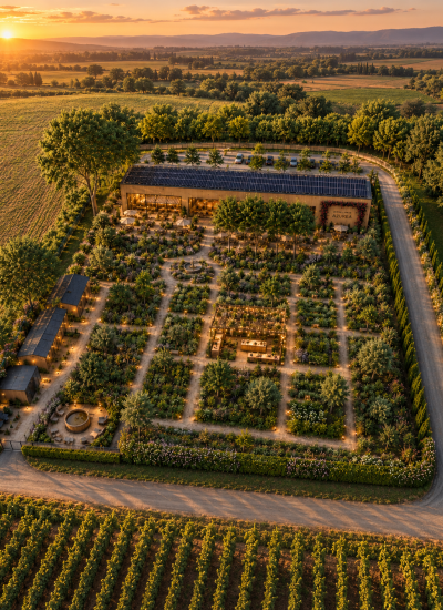 Domaine Azuréa vu du ciel